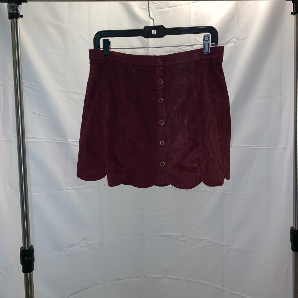 button up skirt